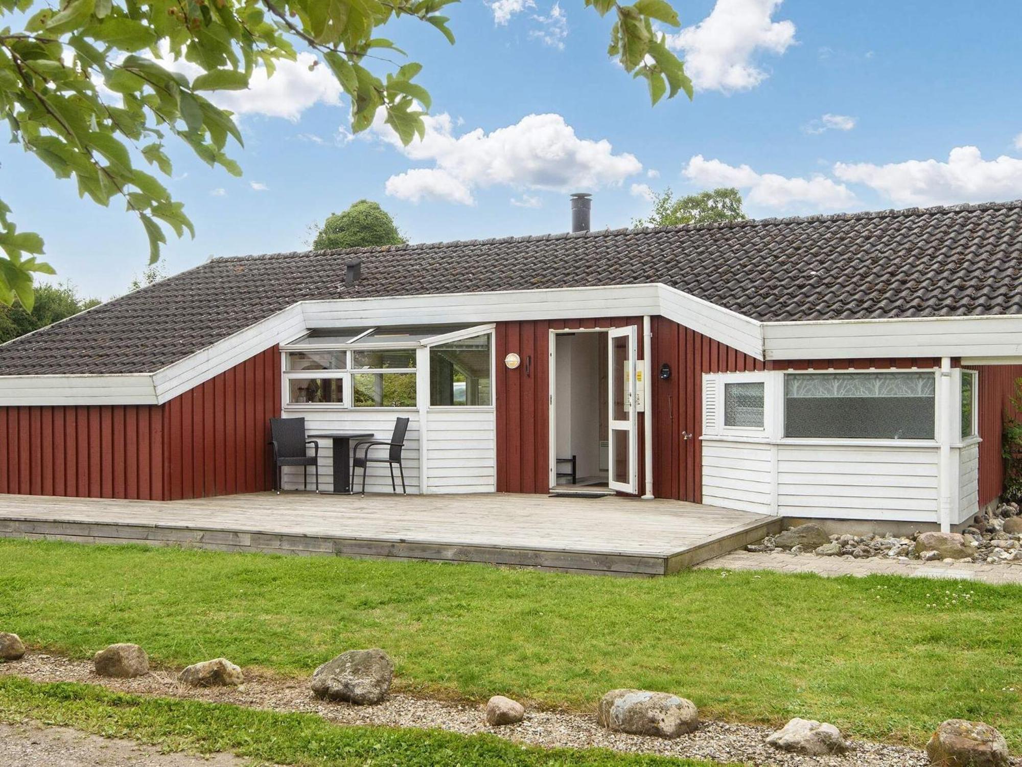 6 Person Holiday Home In Bjert Binderup Strand Exteriör bild